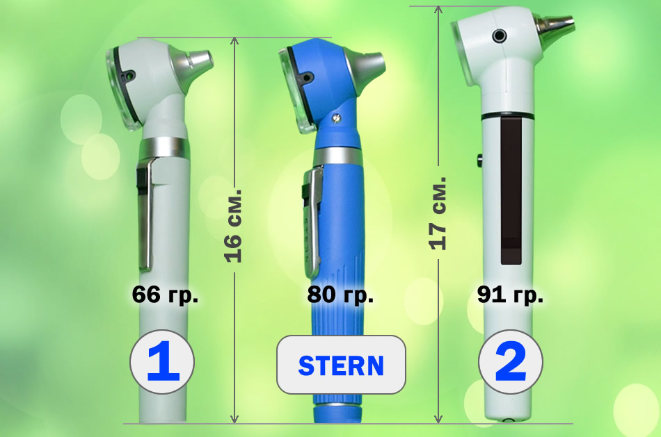 Размер отоскопа Stern Otoview